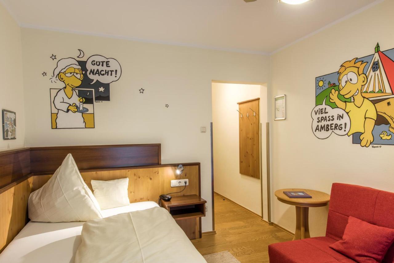 Hotel Brunner Amberg Bagian luar foto
